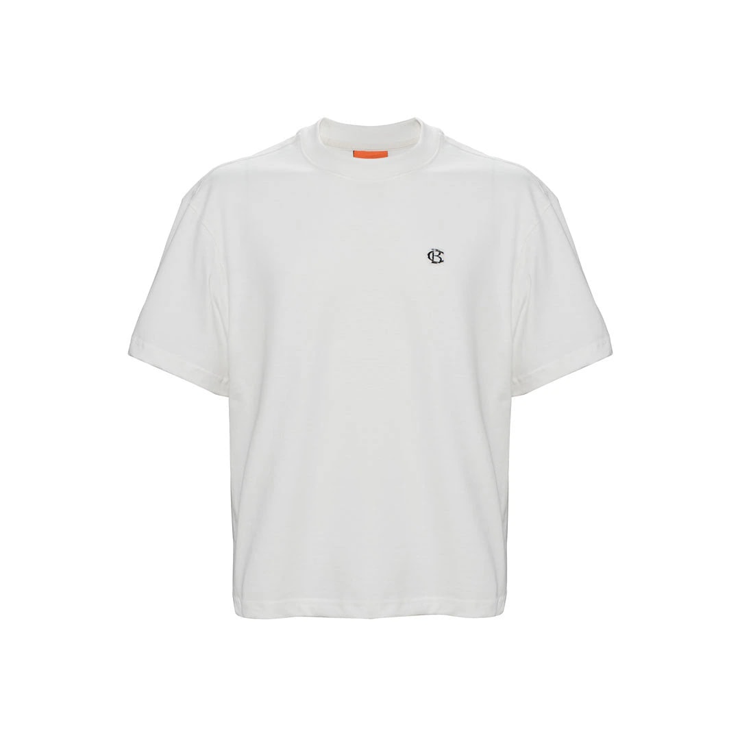 Camiseta Oversize Ivory | Basics Chrome - imagen 1