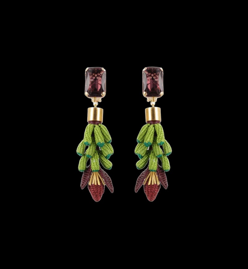 MUSA PARADISIACA EARRINGS - imagen 1