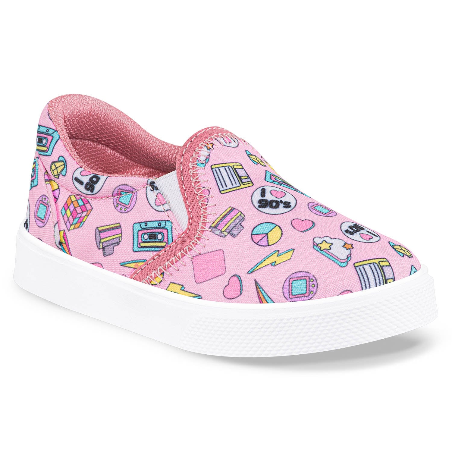 Tenis Casuales Tess Rosa Los Gomosos para Niña - imagen 1