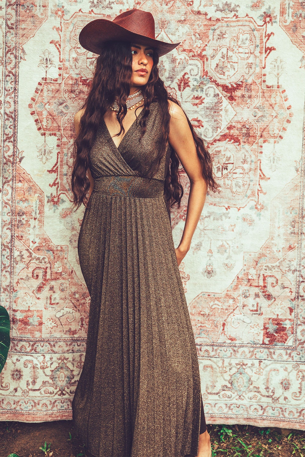 Noches Maxi Dress - imagen 1