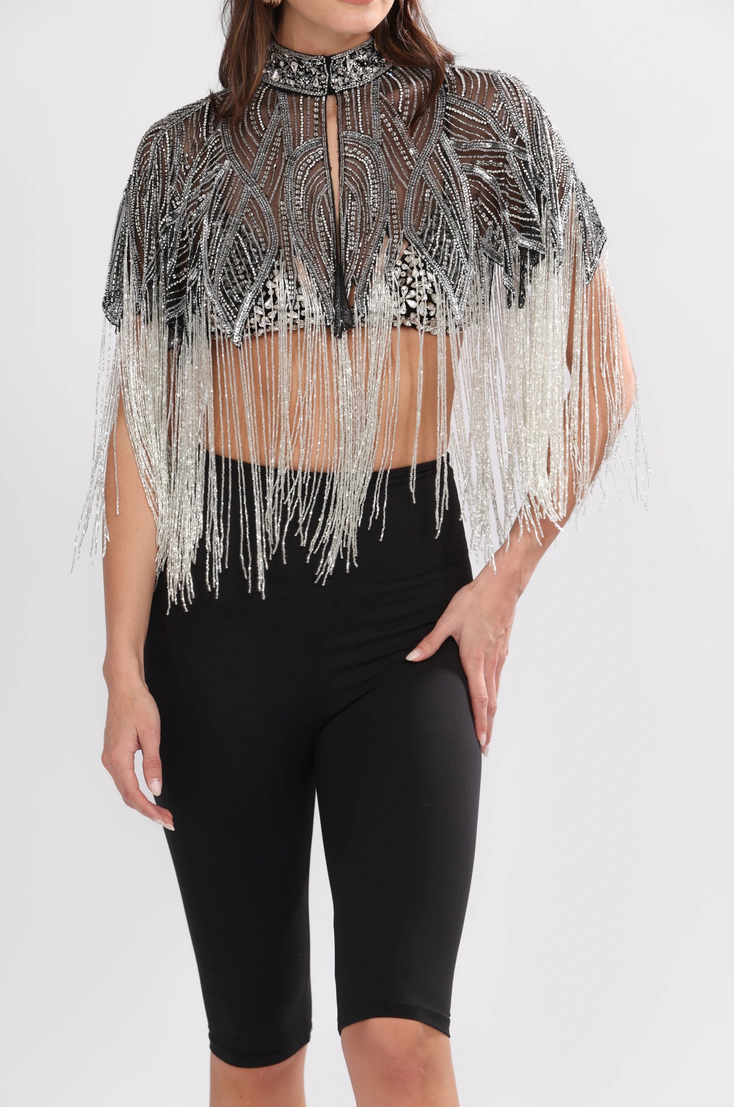SHIMMERY PONCHO - imagen 1