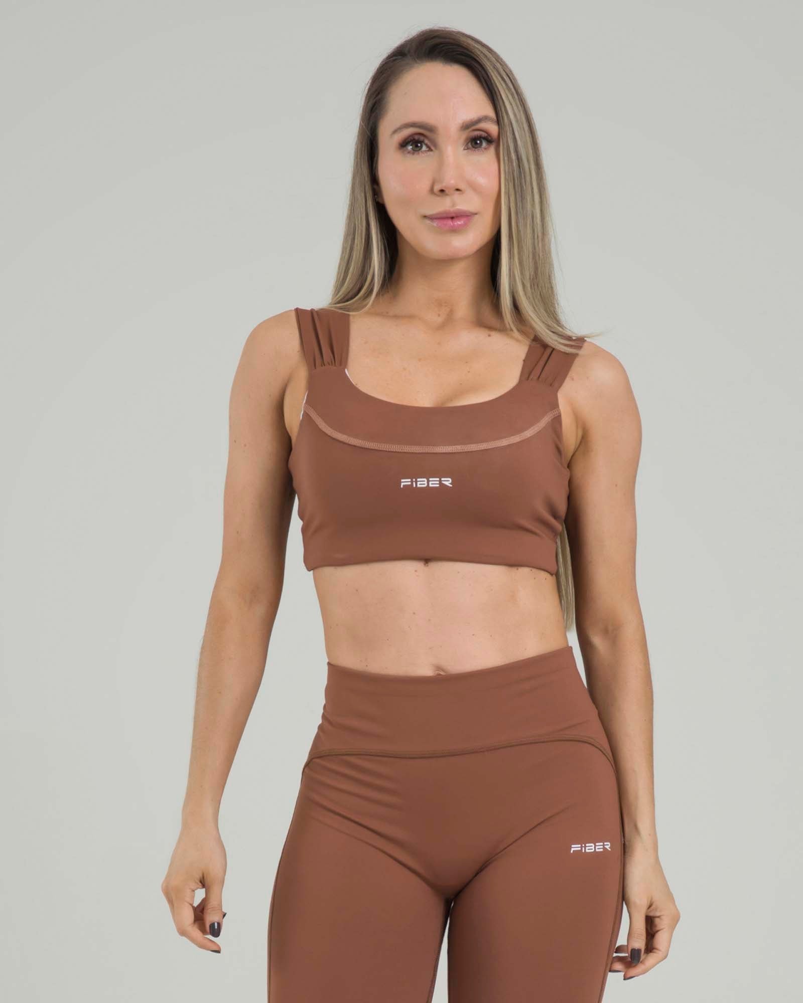 Top sisa radiant back cafe terra lumen FIBER - imagen 1