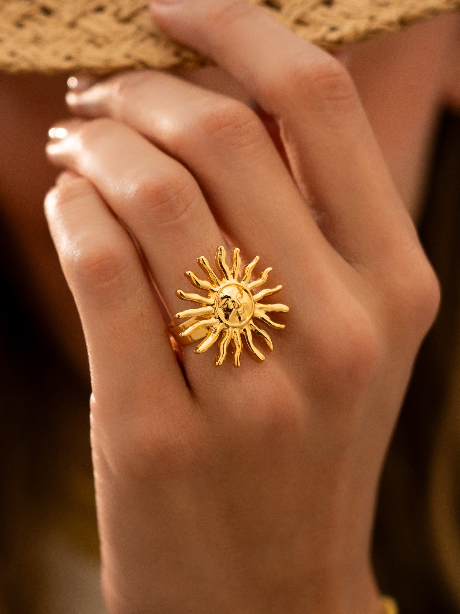 Anillo Maxi Sol Graduable - imagen 1