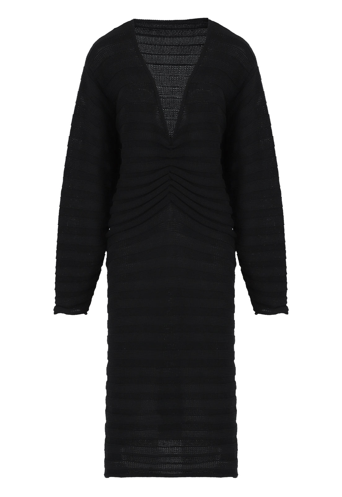 HORIZONTAL RIB DRESS - imagen 1