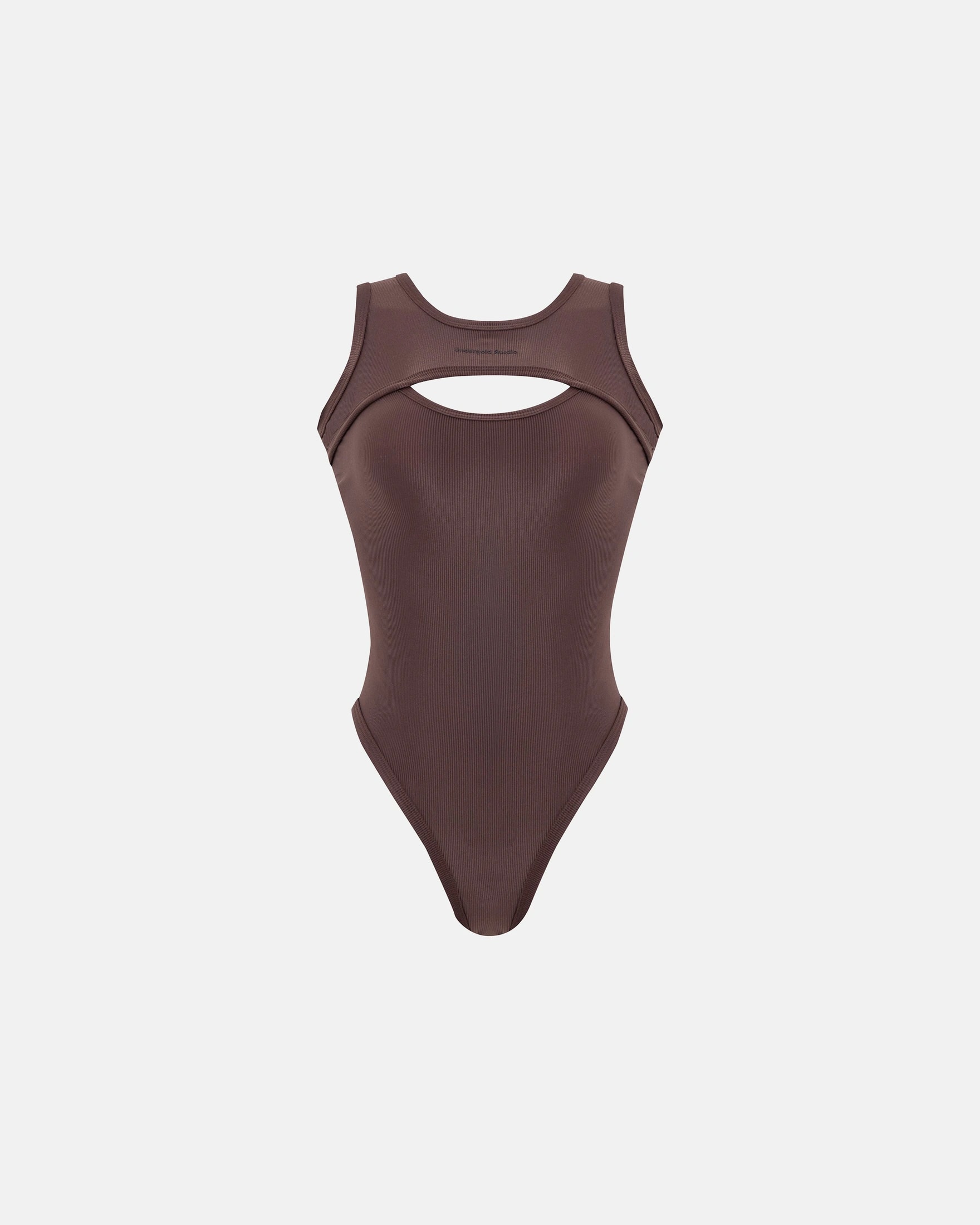 Basics Oval Bodysuit Afogato - imagen 1
