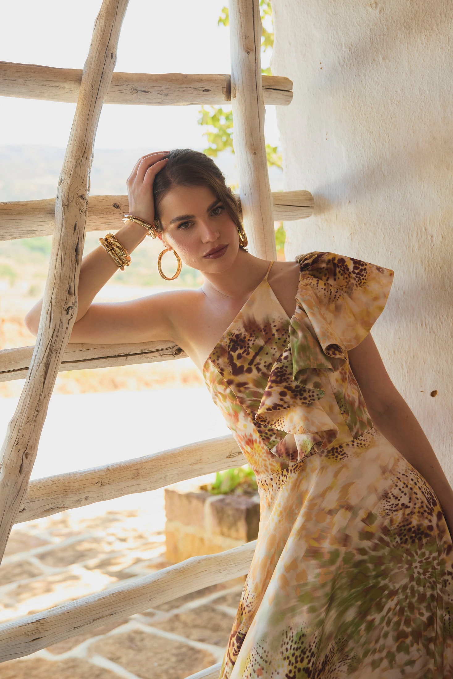 Vestido Lourdes Estampado - imagen 1