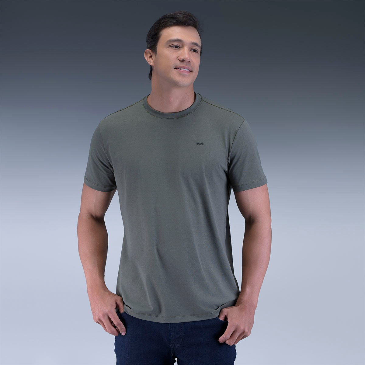 Camiseta Verde Básica - imagen 1