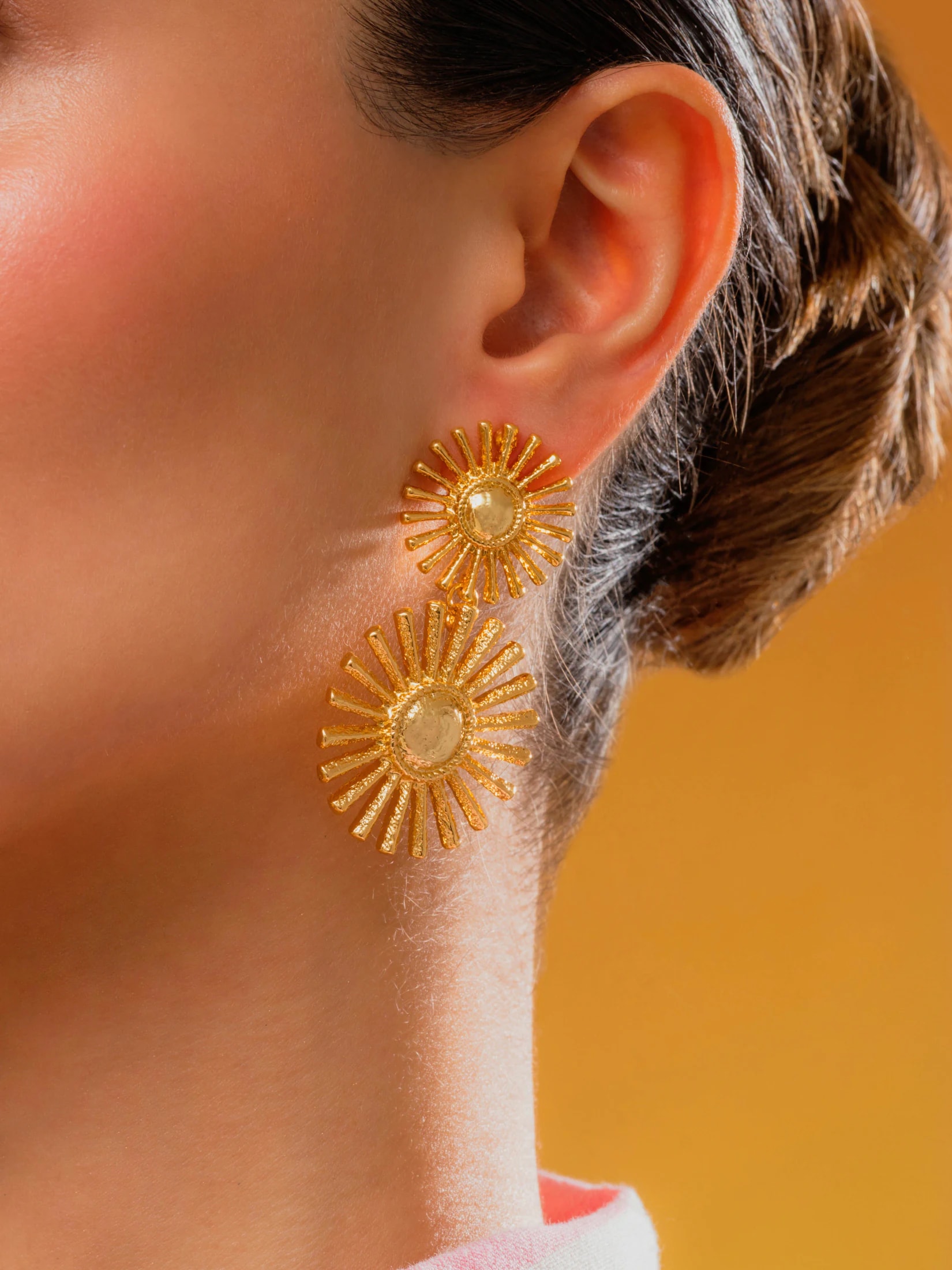 Arete Maxi Sol Destello - imagen 1