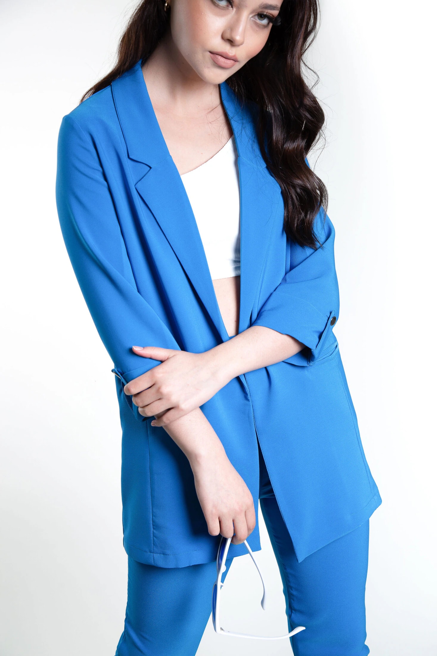 Blazer Dama Azul Rey - imagen 1