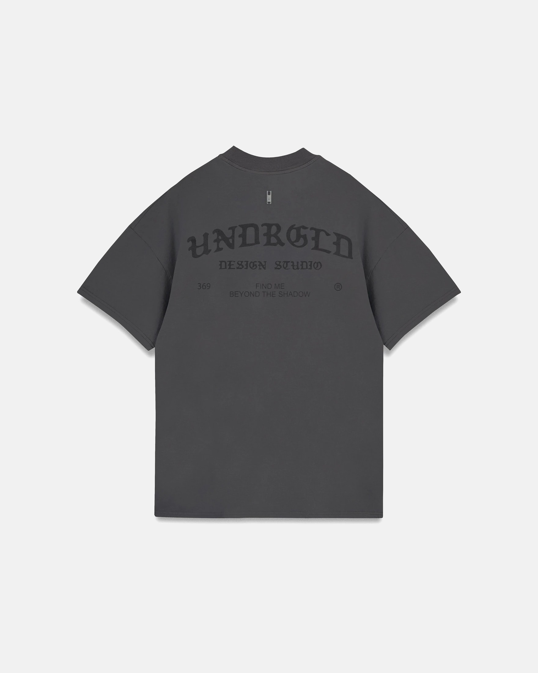 Line Gothic Tshirt Vintage Gray - imagen 1