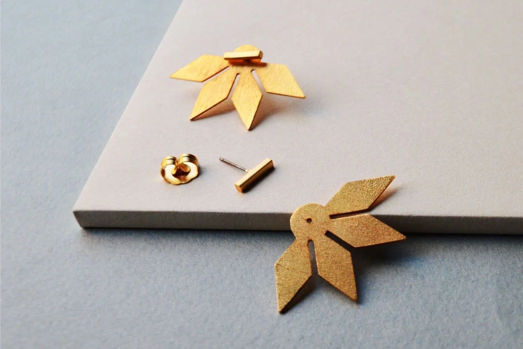 Aretes Su'usi - Flor - imagen 1