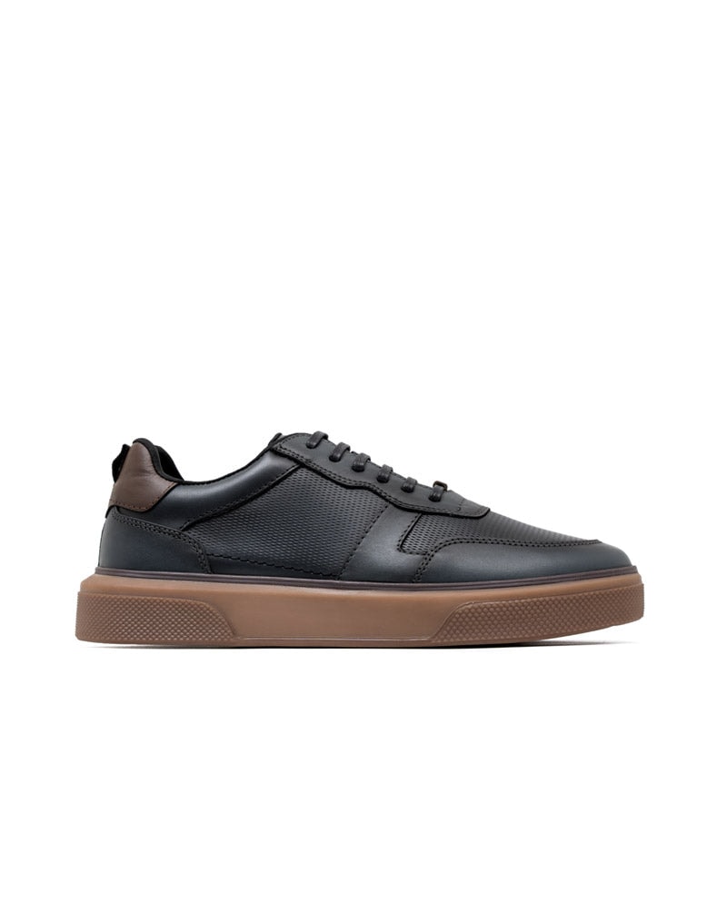 Zapato de cordon casual para hombre en cuero REF SILV02 - imagen 1
