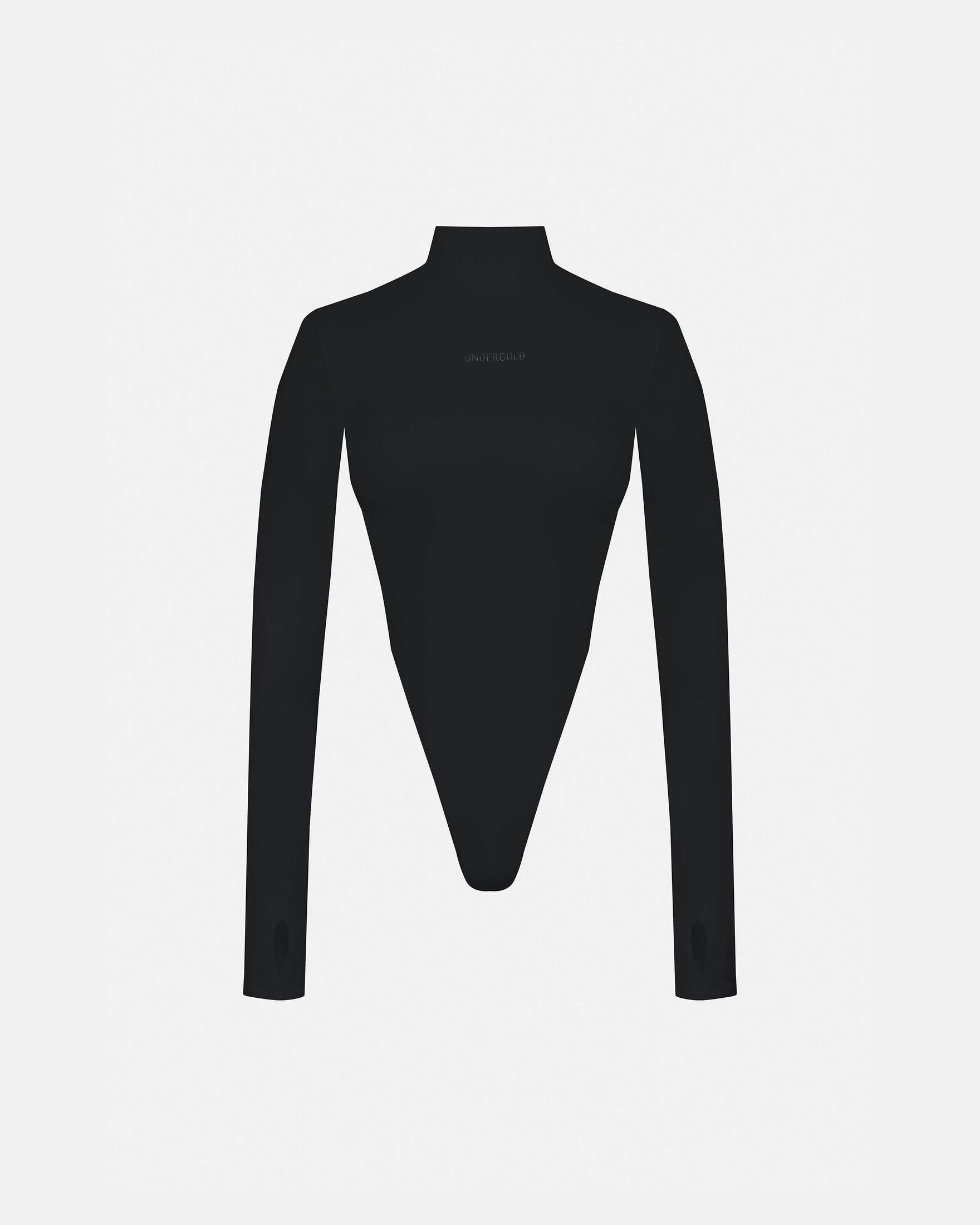 Basics Turtleneck Backless Body Black - imagen 1