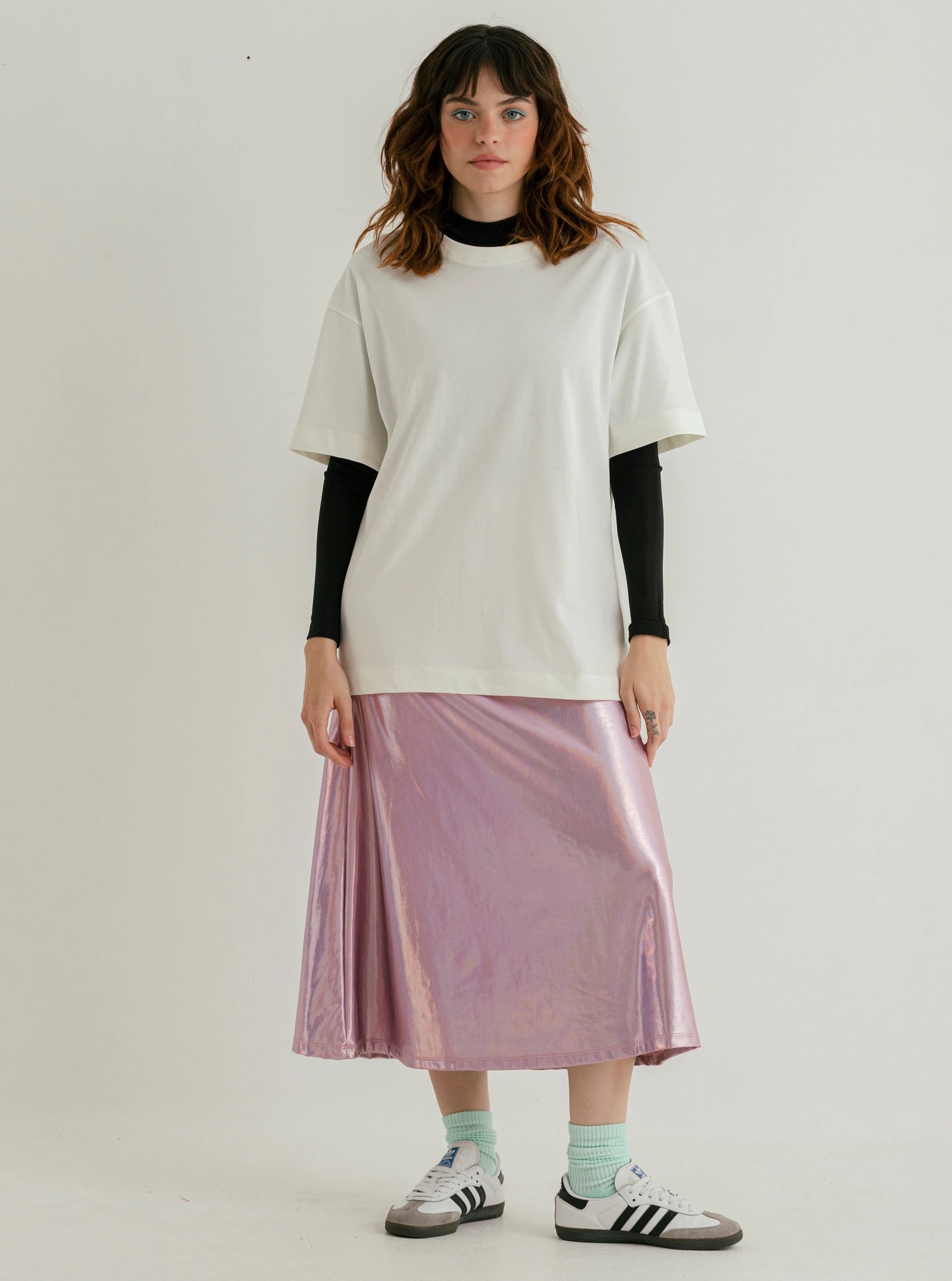 CAMISETA OVERSIZED BÁSICA MÁRFIL - imagen 1