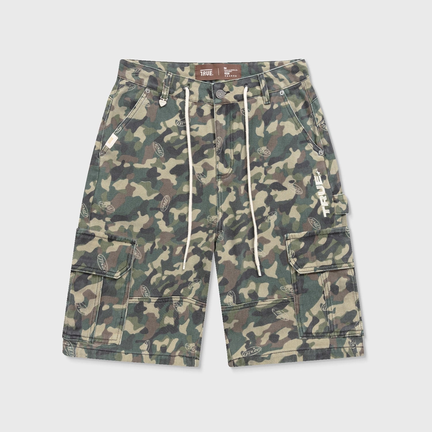 Intuition Camo Cargo Jorts - Green - imagen 1