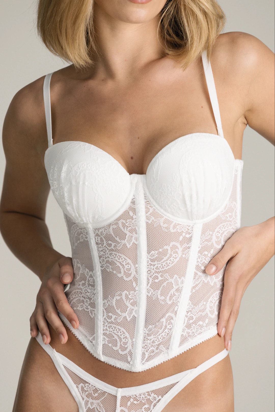 CORSET CANDIDA MARFIL - imagen 1