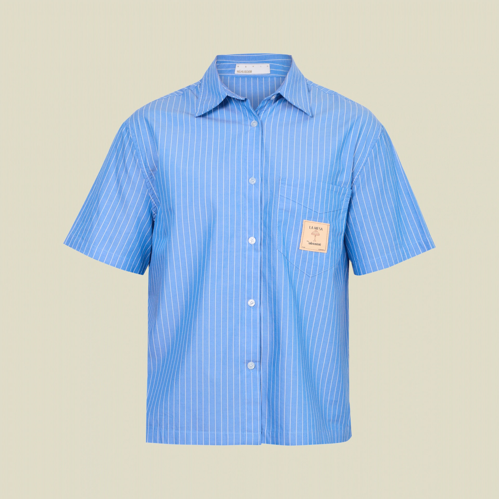 Camisa De Rayas La Mesa - imagen 1