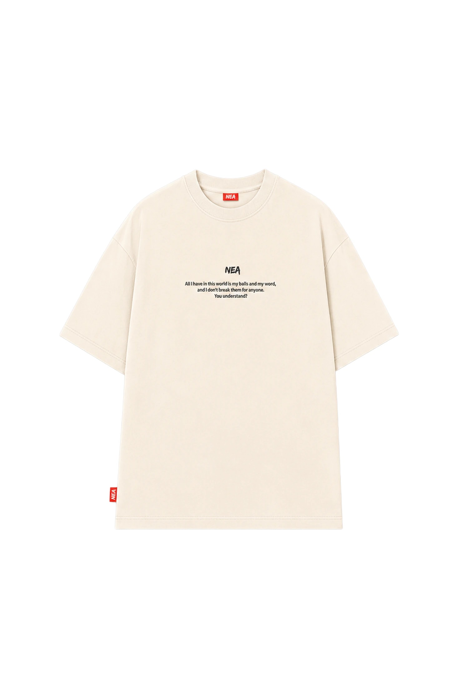 CAMISETA REGULAR SUNRAY MARFIL NEA - imagen 1