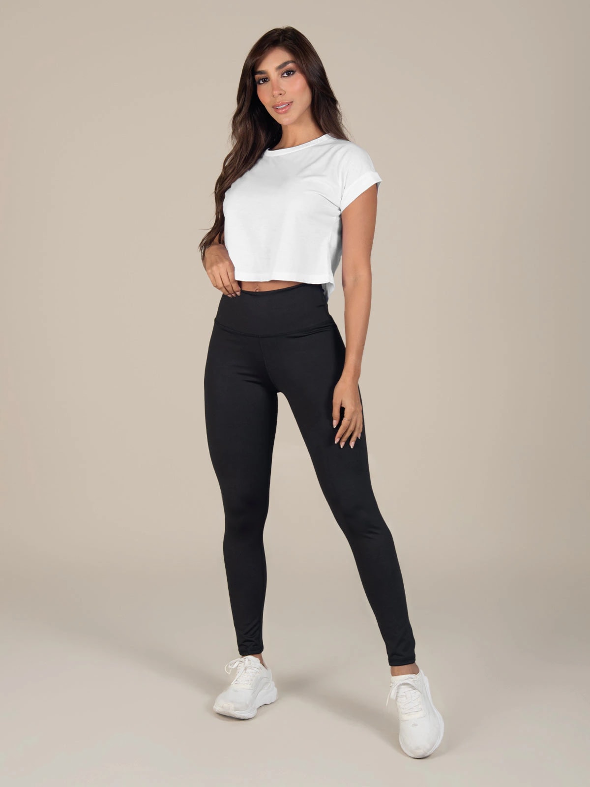 Tarin leggins set ivory - imagen 1