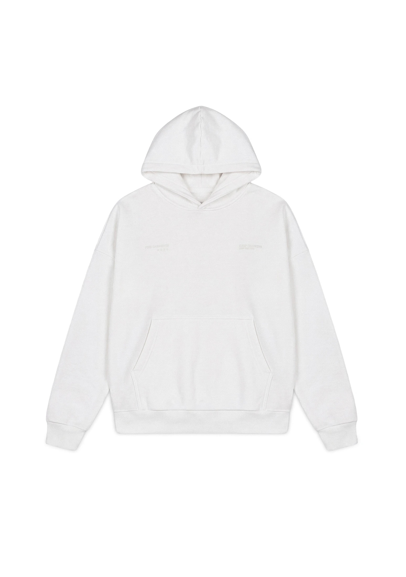 Basic Ivory Hoodie - imagen 1
