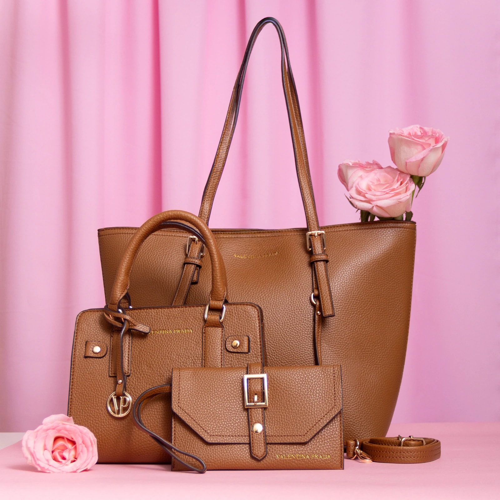 Set De 3 Cartera 1985 - imagen 1