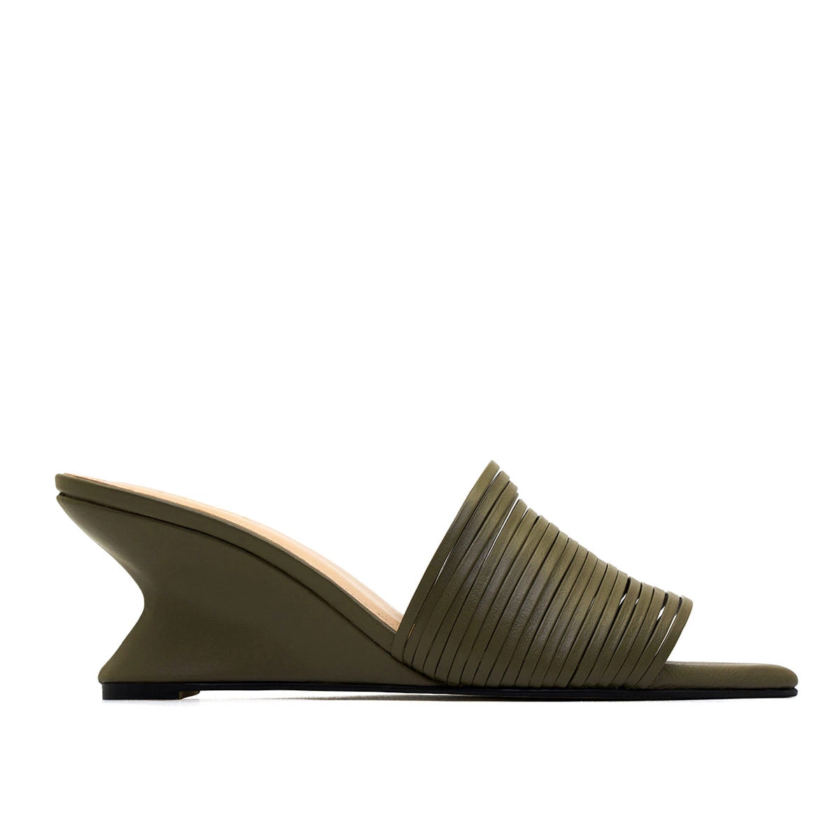 EMILIA OLIVE HEELS - imagen 1