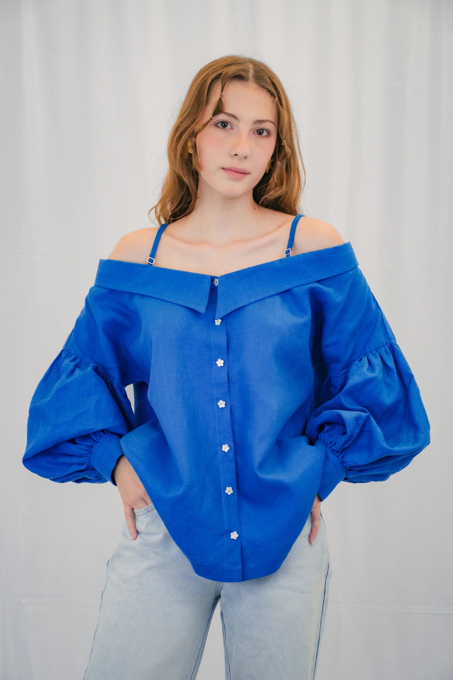 Camisa Umbral Azulada - imagen 1