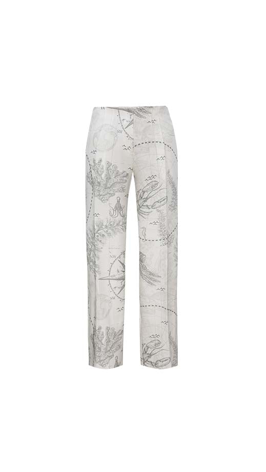 Nomadas Del Viento Ivory Trousers - imagen 1