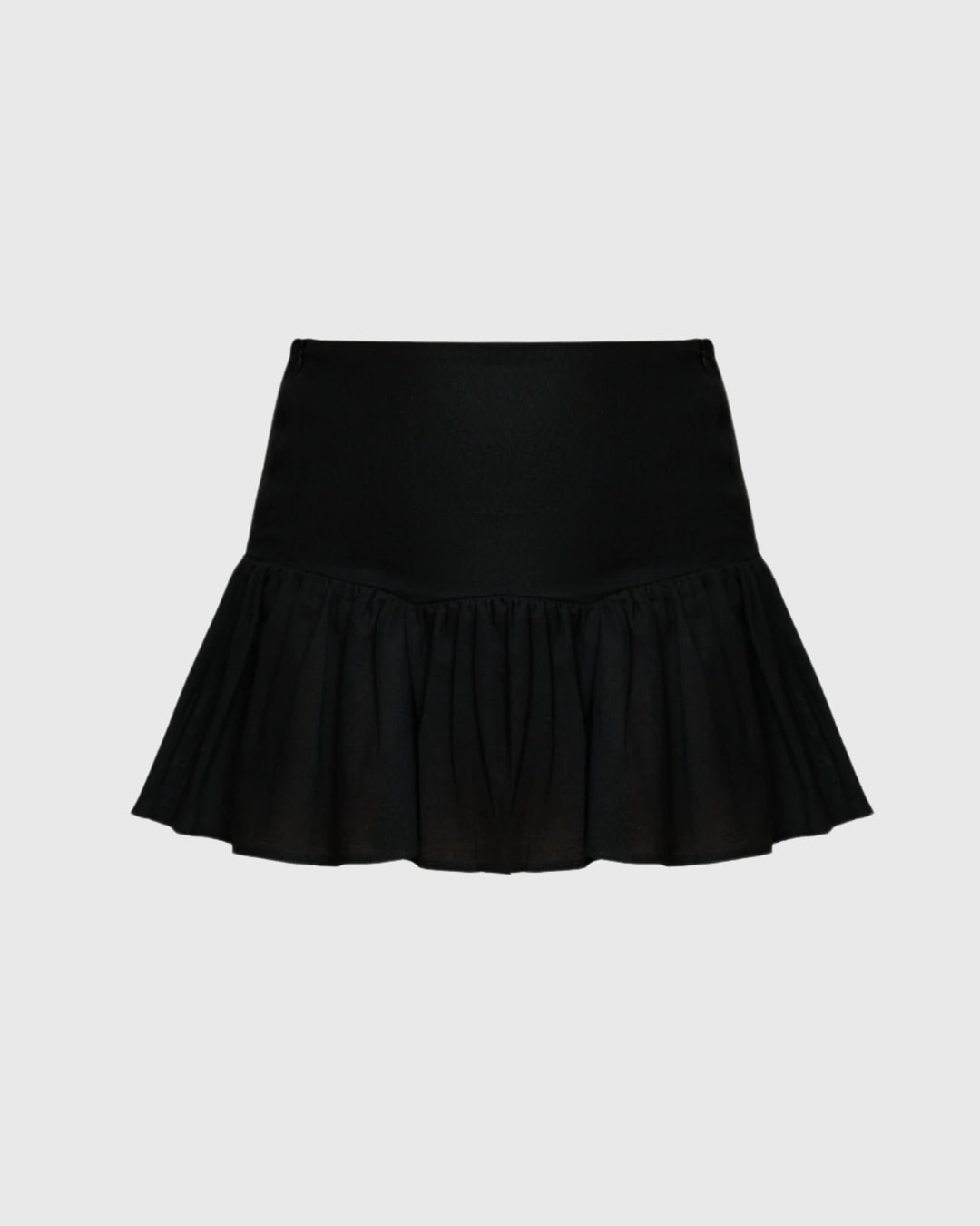 SOLÉ MINI SKIRT (BLACK) - imagen 1