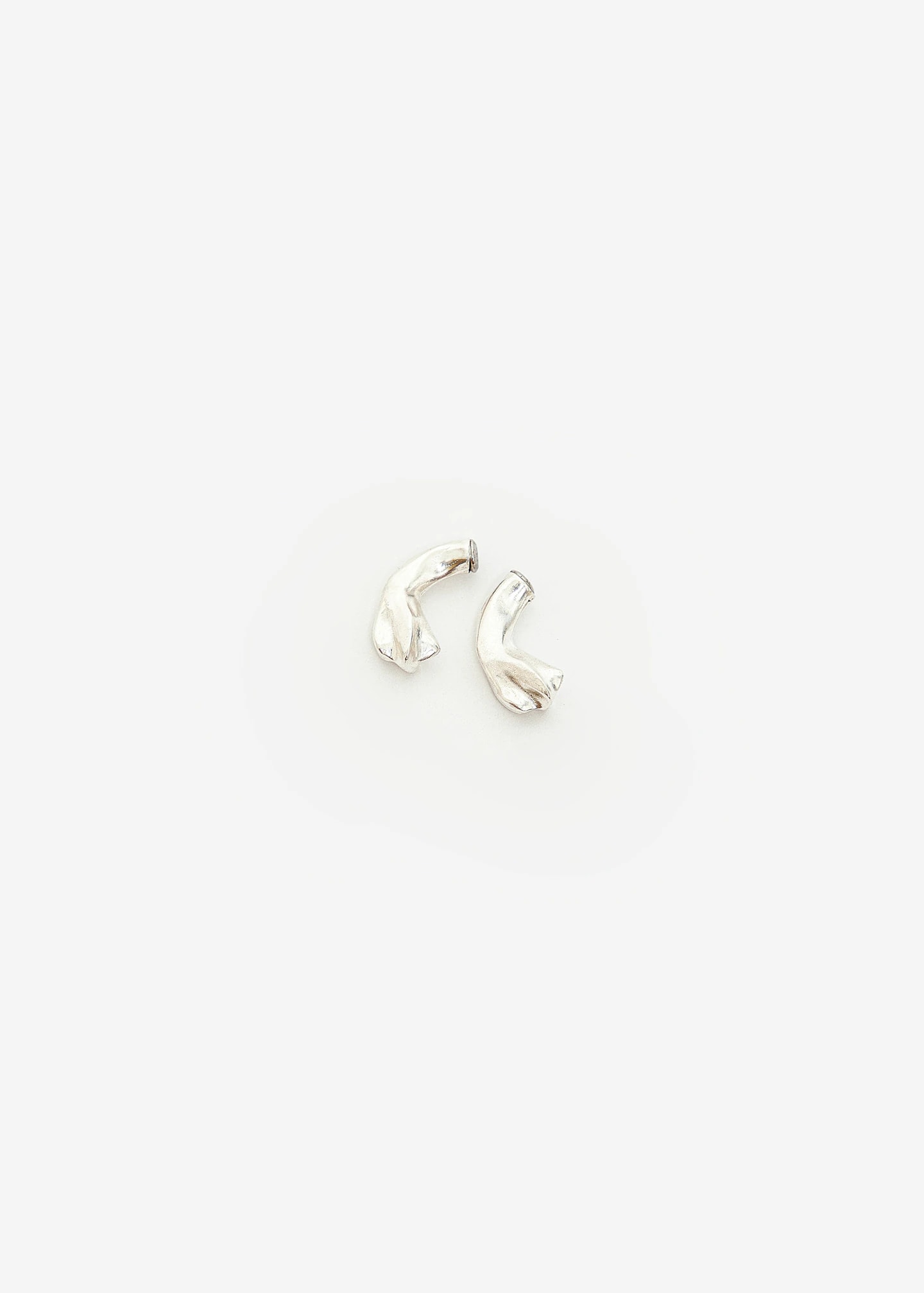 Mini Petal Curve Back Plata - imagen 1