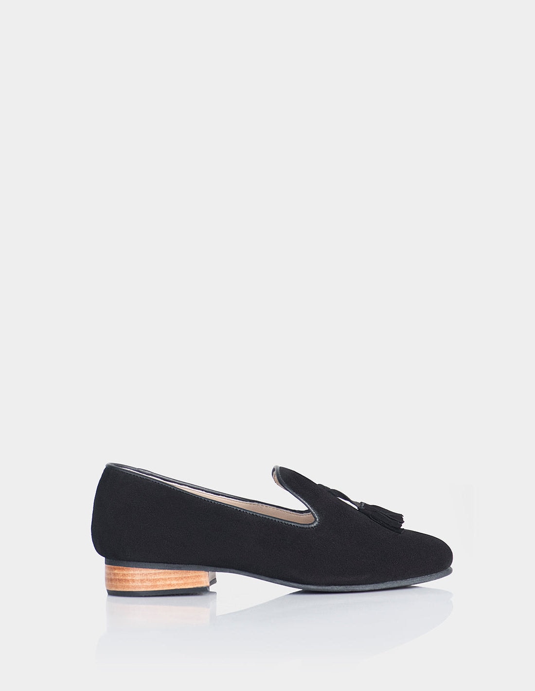 Mocasin Ambar Ante Negro - imagen 1
