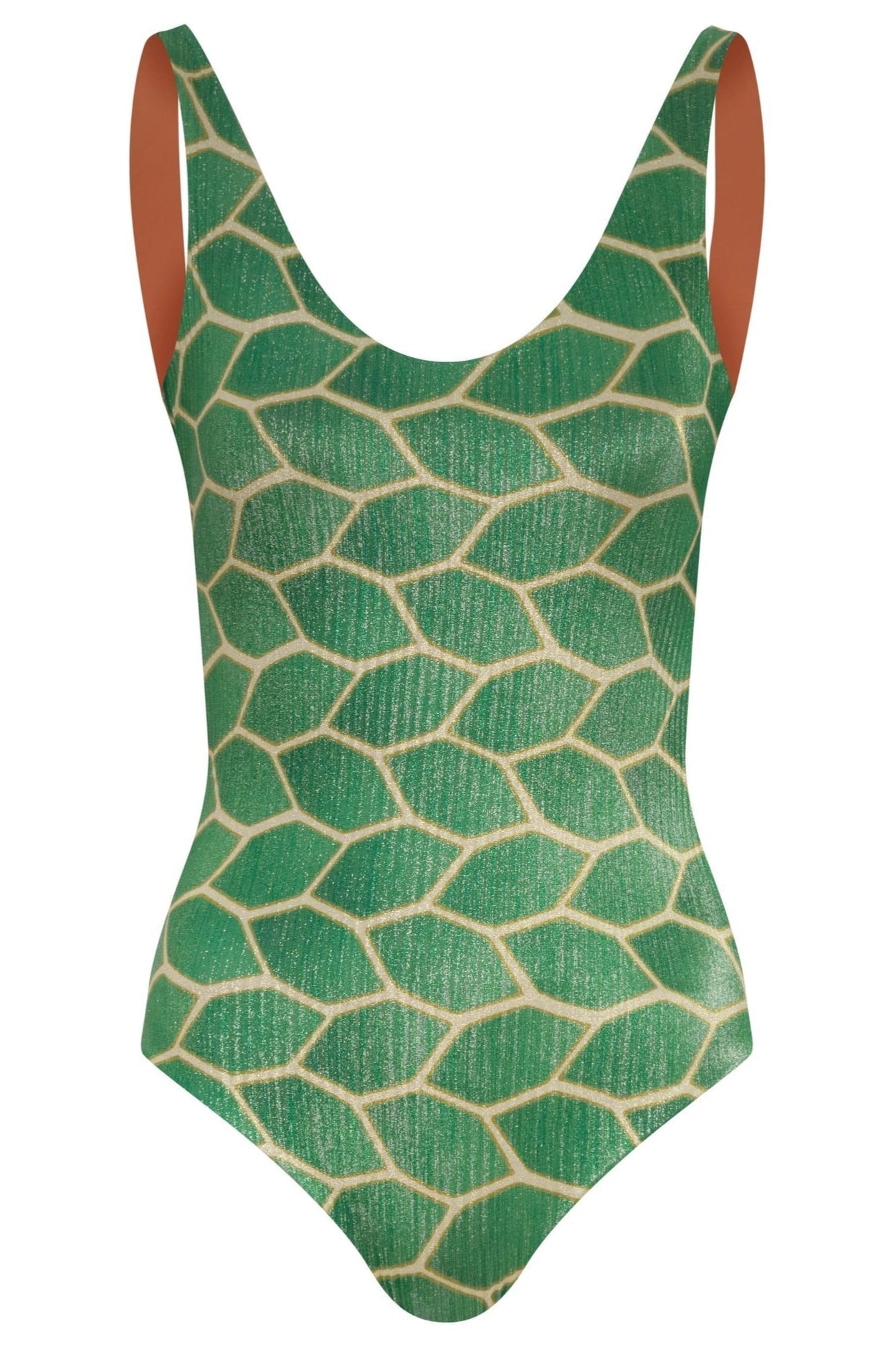 Olympic One Piece / Emerald Maxi Scales - Western - imagen 1