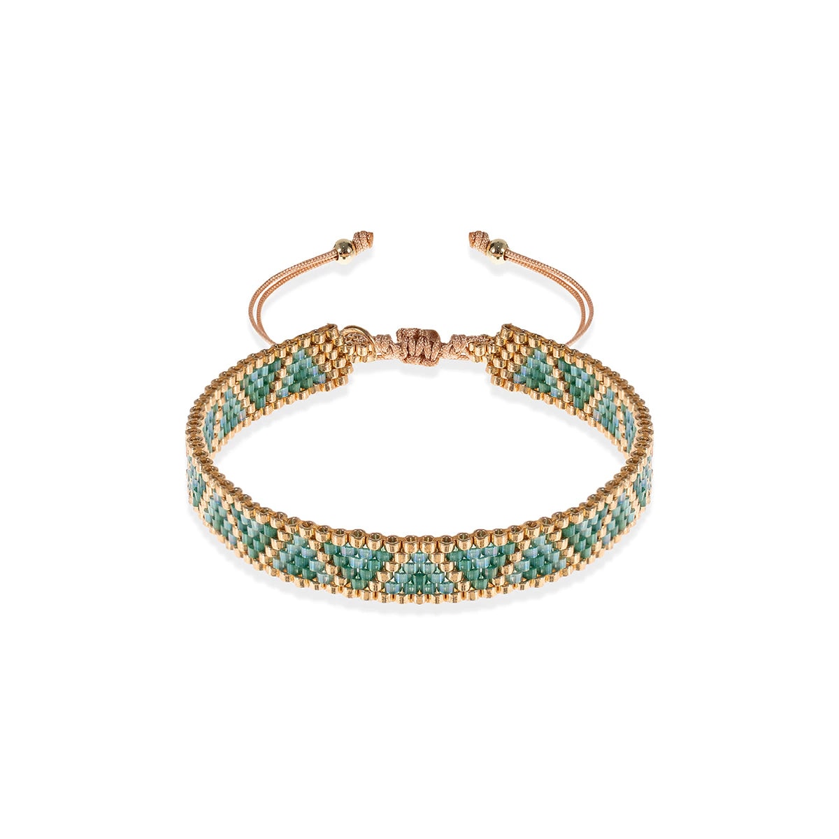 Sahara Miyuki Bracelet | Emerald - imagen 1