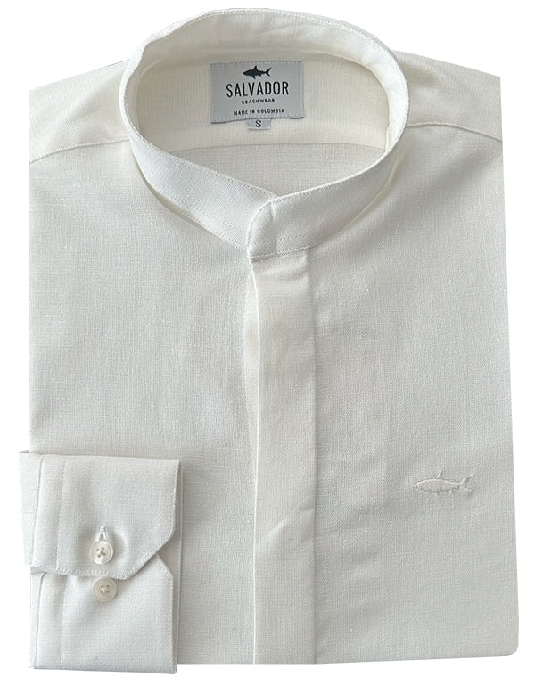 CAMISA NERU BLANCA FLEX - imagen 1