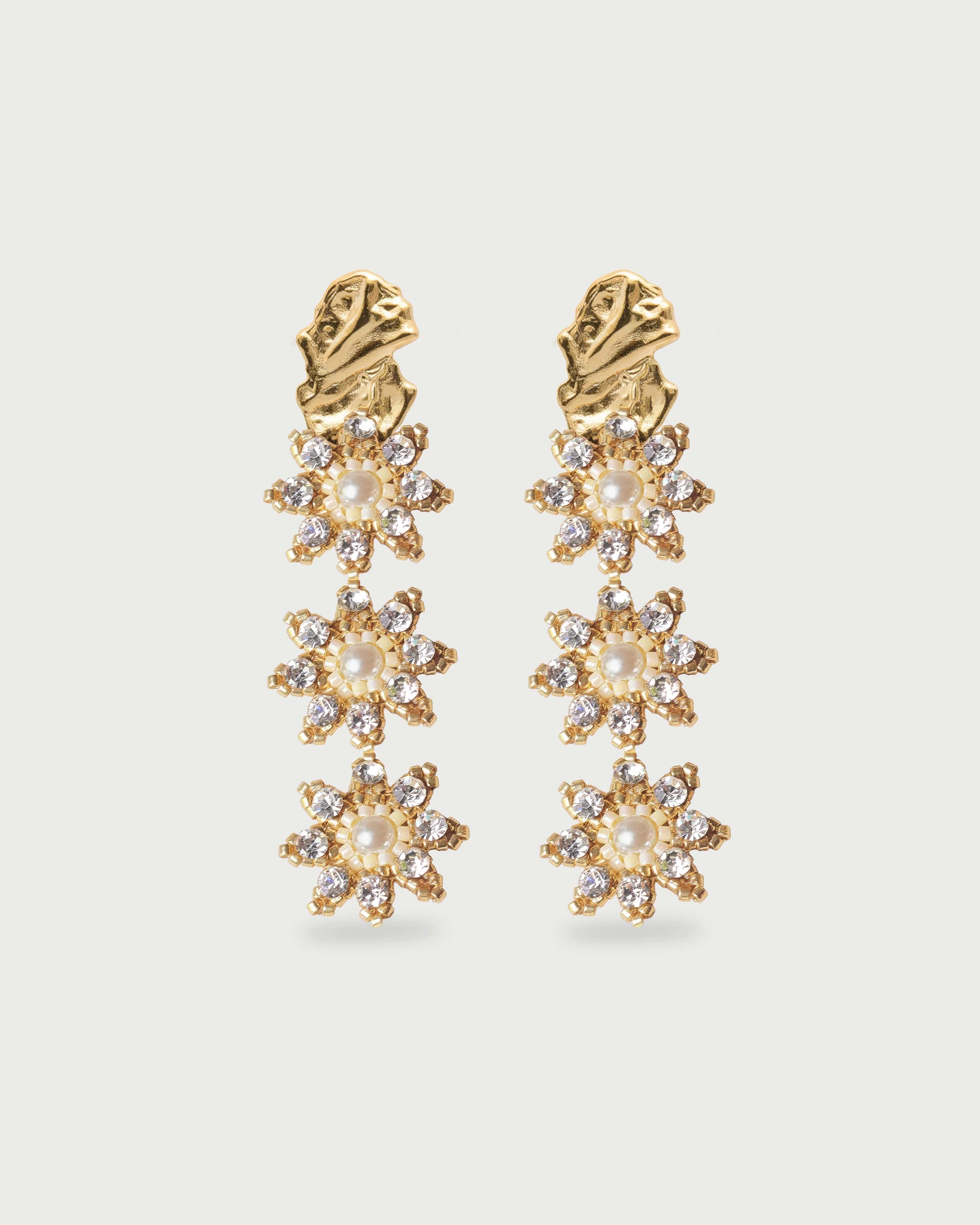 Aretes Largos Miyuki - imagen 1