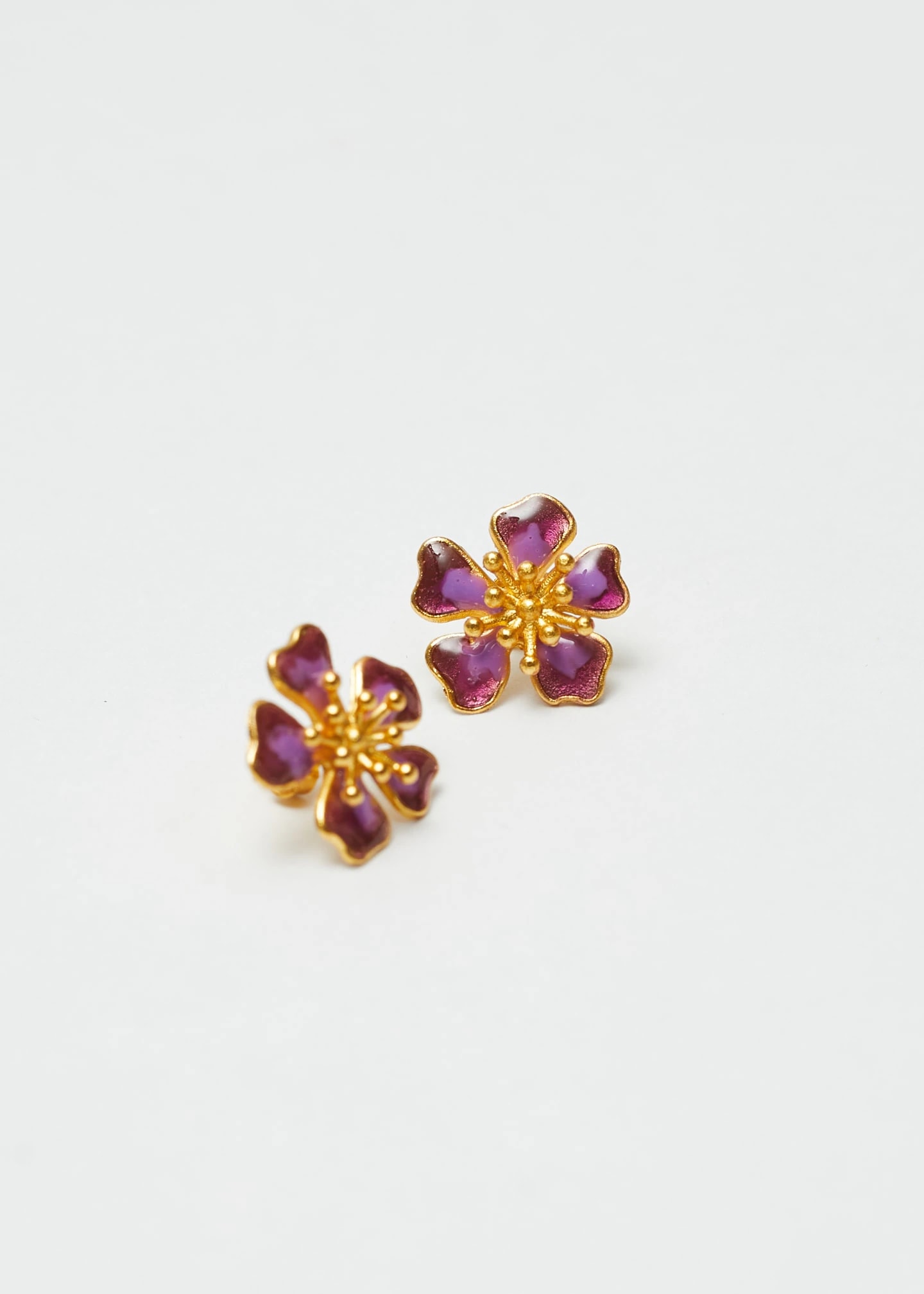 Aretes Aurora mini Ultravioleta - imagen 1