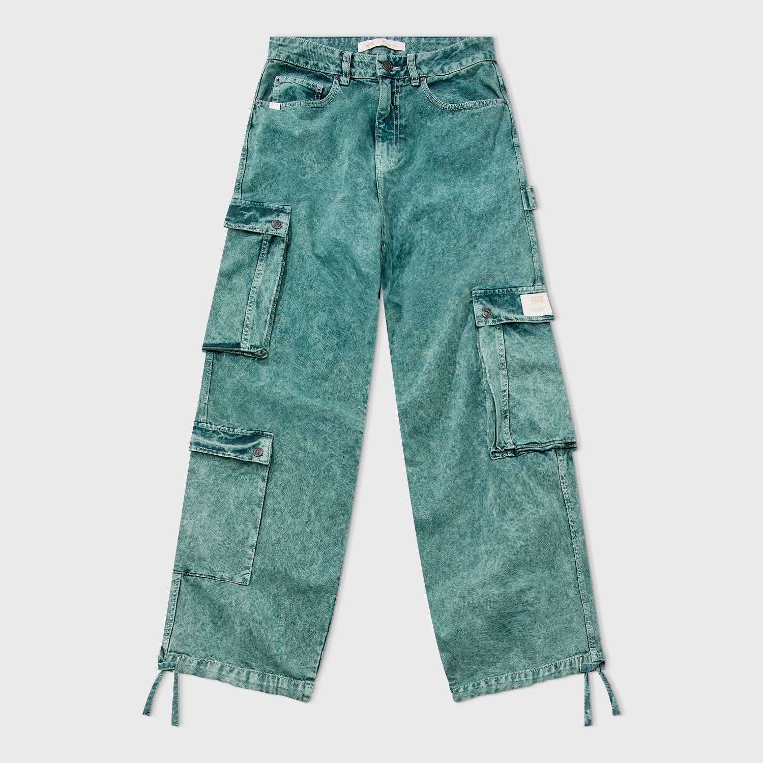 Pantalón Cargo Multi-Pocket - Lavado Verde - imagen 1