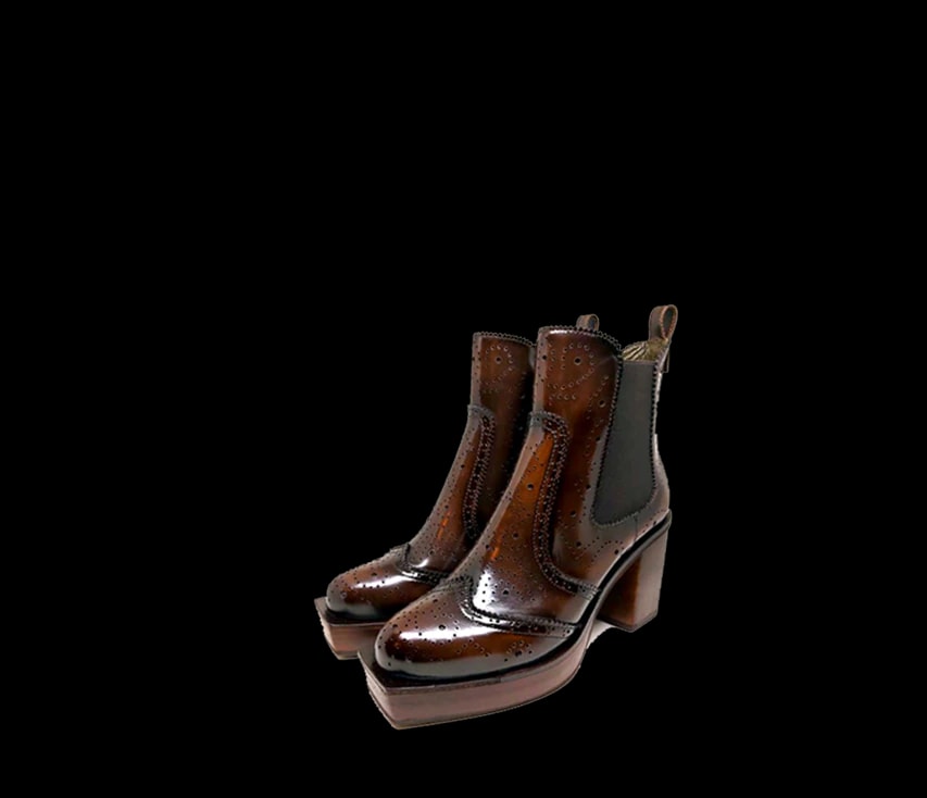 MASCULINE ANGULAR PERFORADO - imagen 1