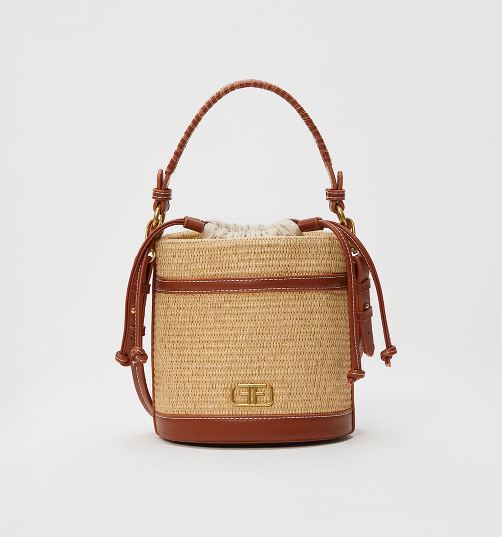 Bolso orgánico combinación de materiales - imagen 1