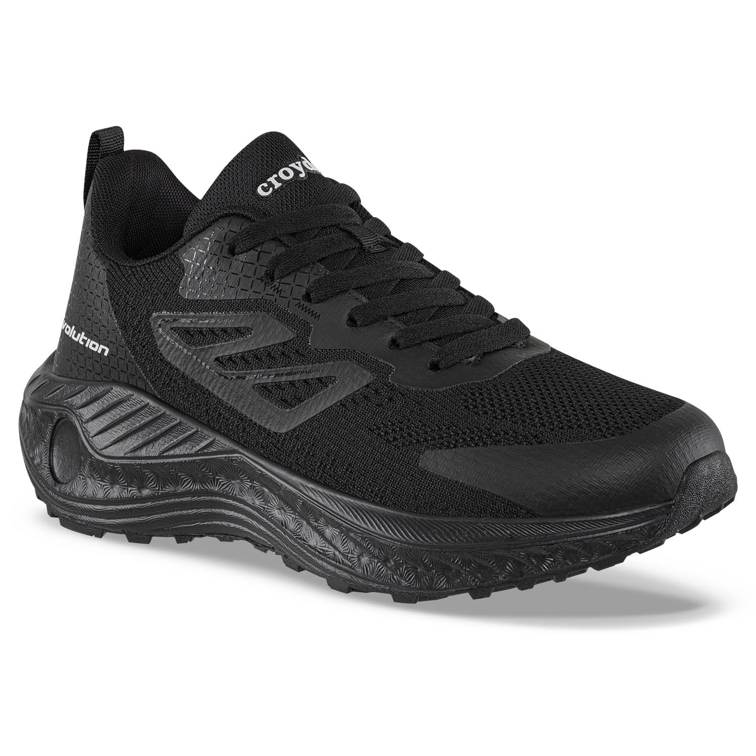 Tenis Running Oliban Negro-Negro Croydon para Hombre - imagen 1