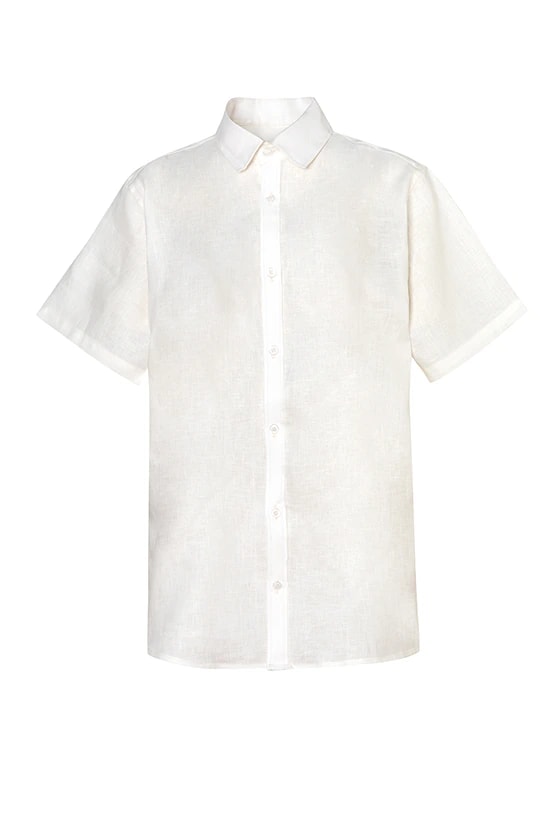 Camisa Manga Corta Eggshell - imagen 1