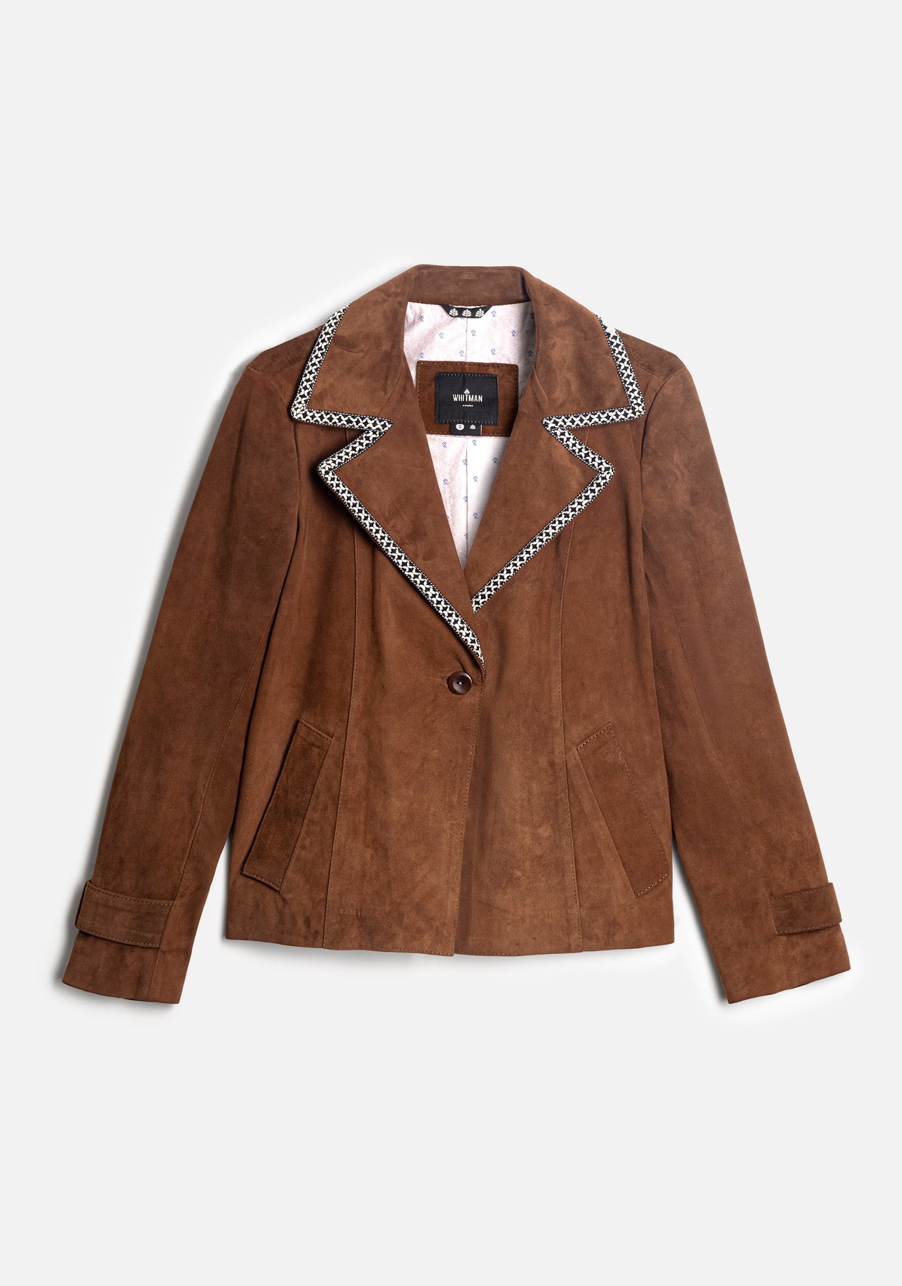Chaqueta Elioth Gamuza APL Tabaco - imagen 1
