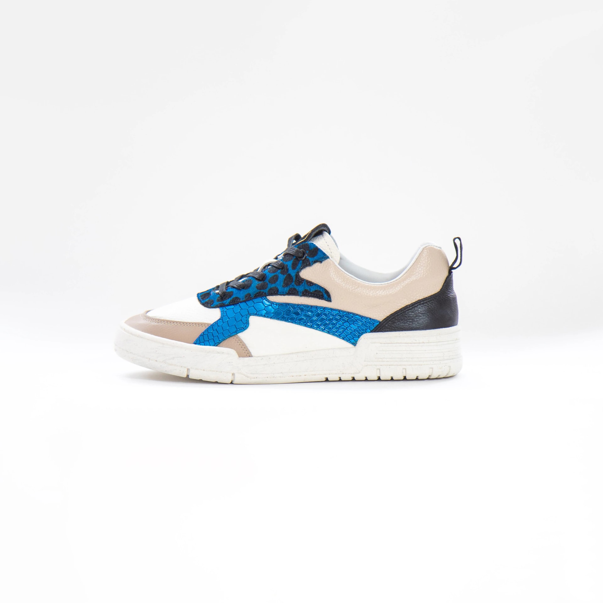 Tenis Angelica - Azul y Beige - imagen 1