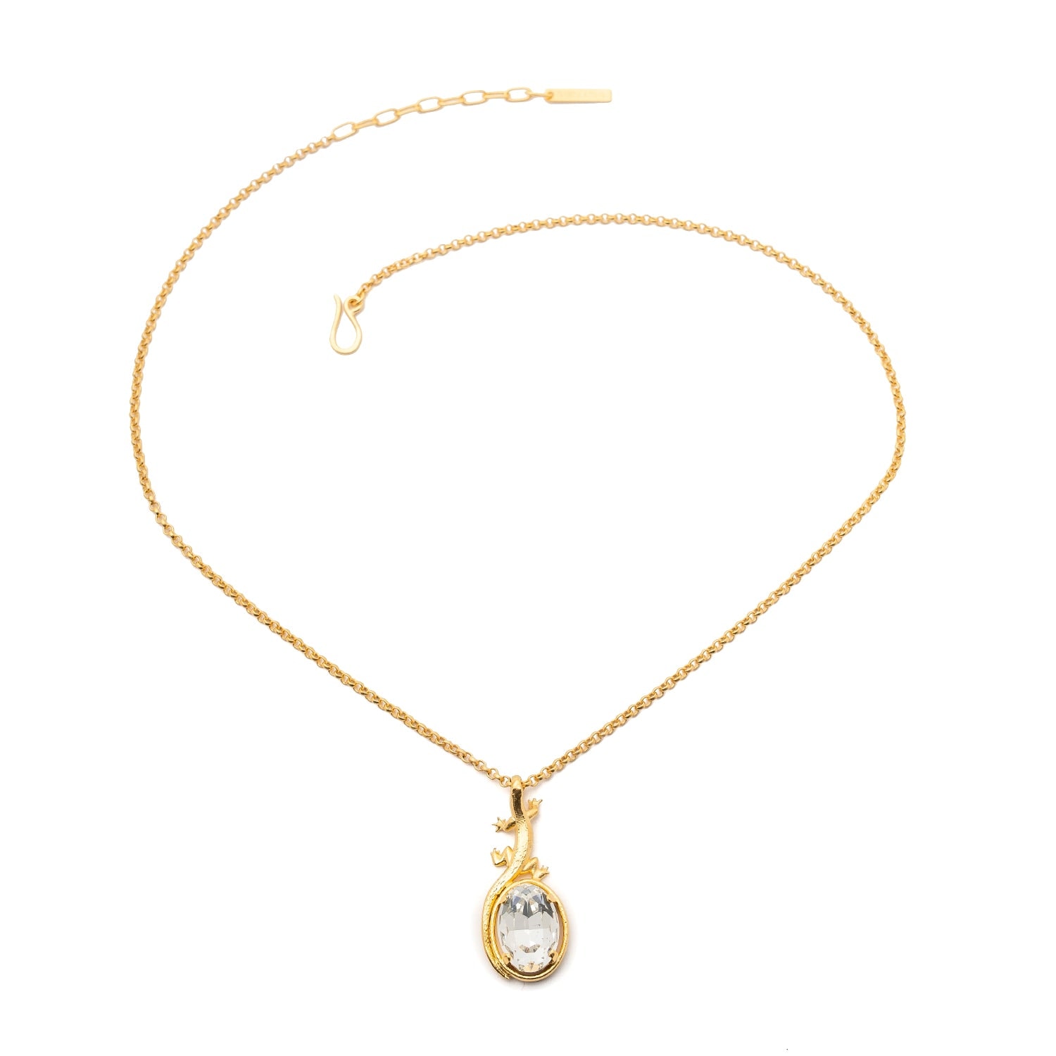 COLLAR LAGARTIJA CRISTAL - imagen 1