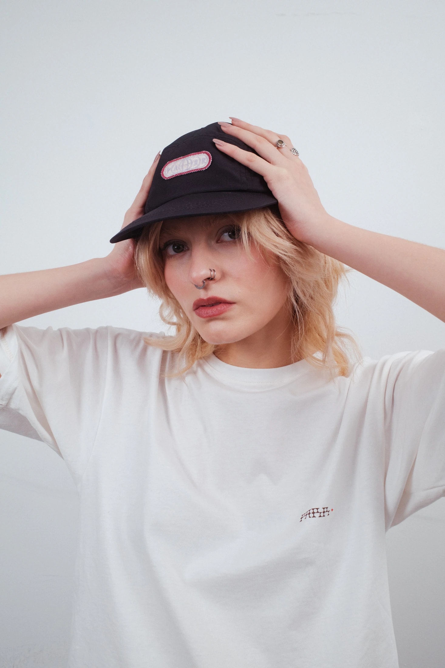 Gorra Five Panel Negra - imagen 1