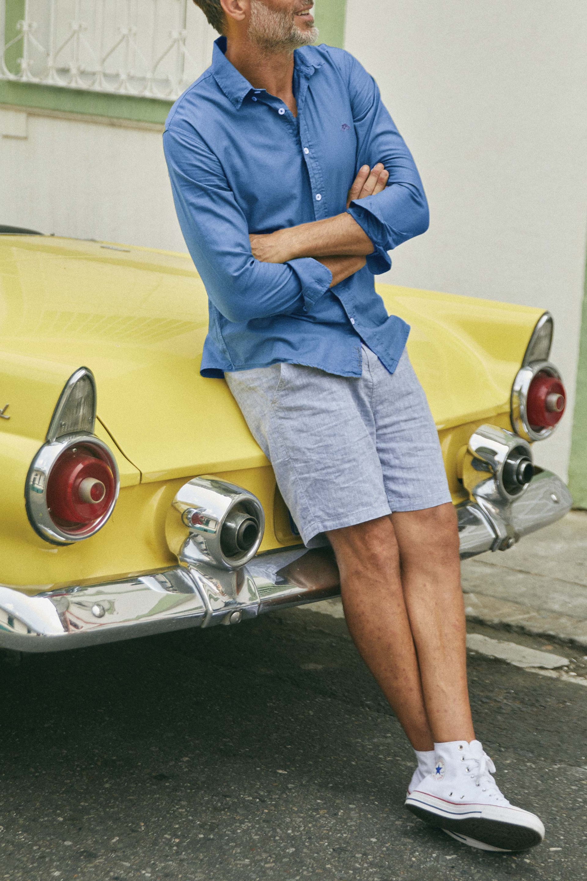 CAMISA OXFORD CHINA BLUE - imagen 1