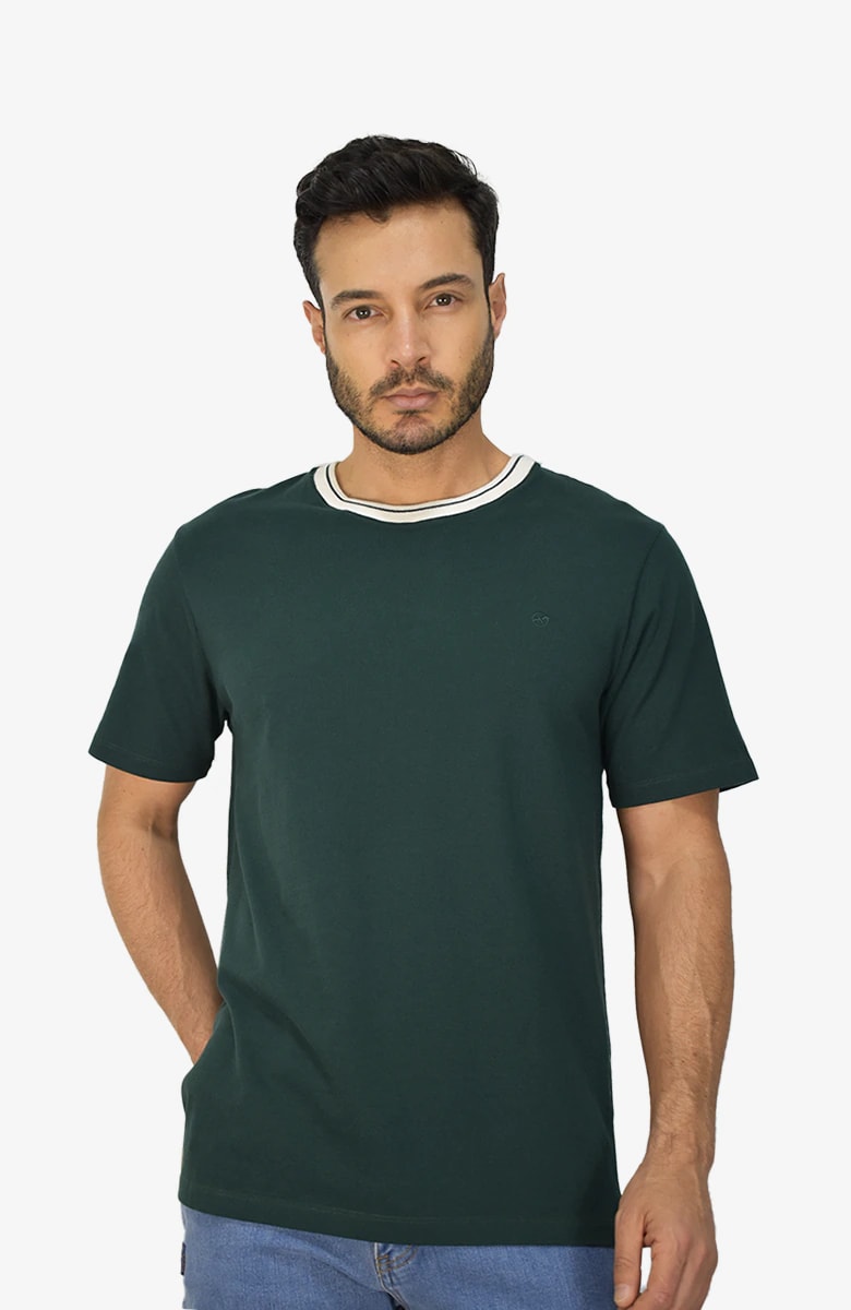 Camiseta Verde Para Hombre - imagen 1