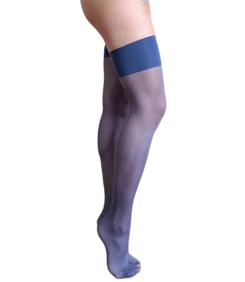 MEDIAS DE LIGUERO AZUL - imagen 1