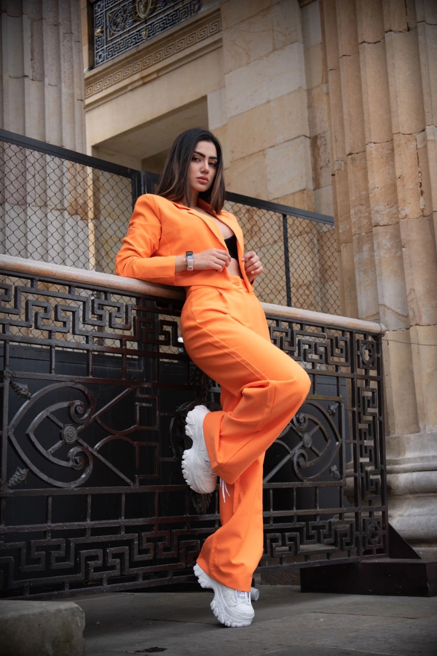 Total look daniela naranja - imagen 1