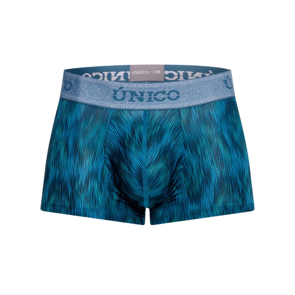 BOXER CORTO HILAZA AZUL - imagen 1